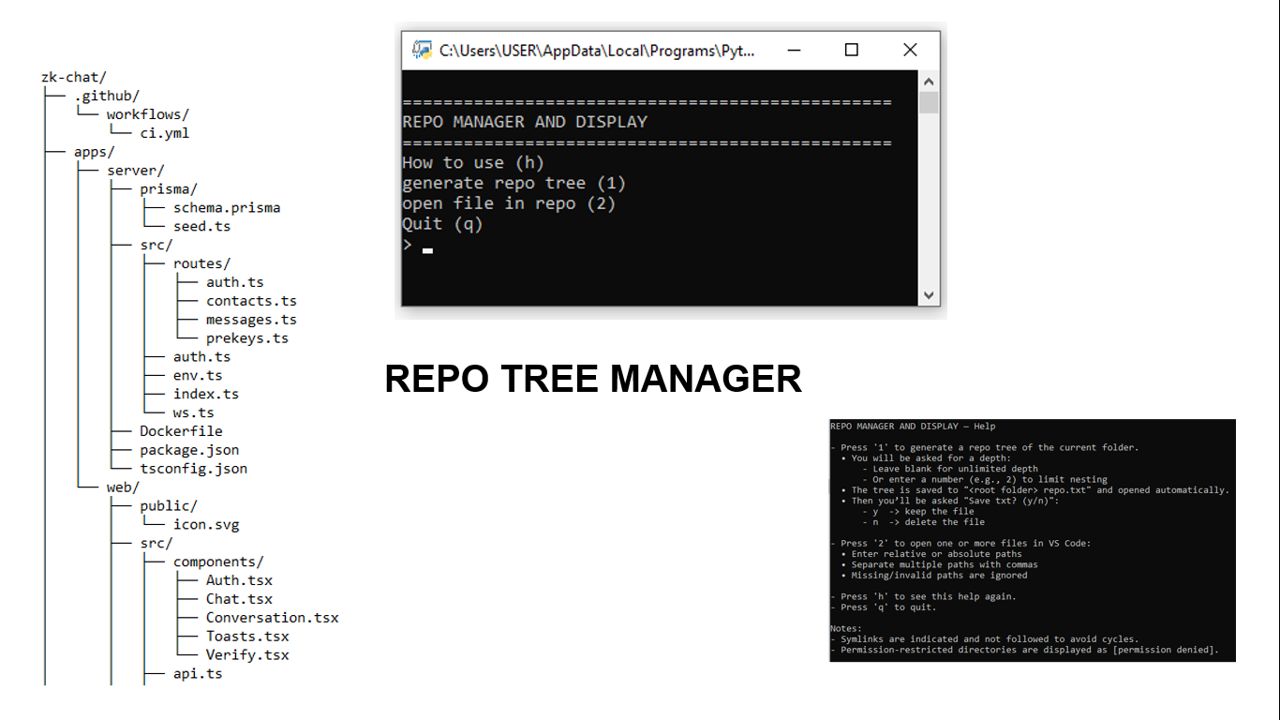 Repository Navigation Tool project preview